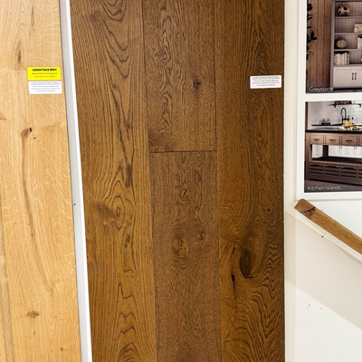 Kensington Engineered Real Wood Oak Cognac Brushed Lacquered